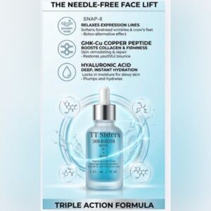 TT Sisters Skin Booster Hyaluronic Acid , with snap 8 , GHK -cu